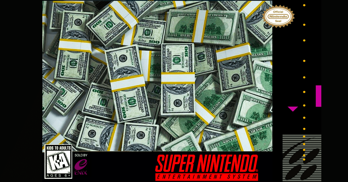 Bundles of dollars